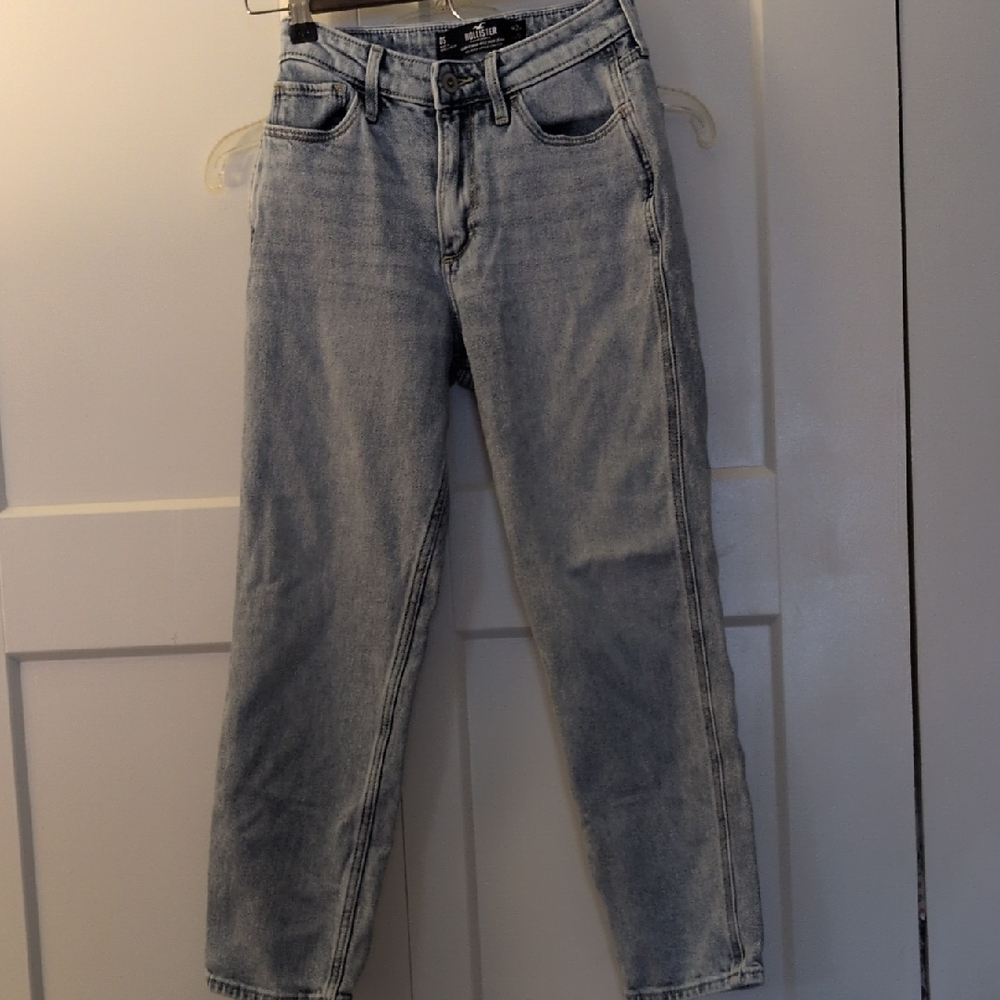 Holliste Denim Jeans in Light Blue